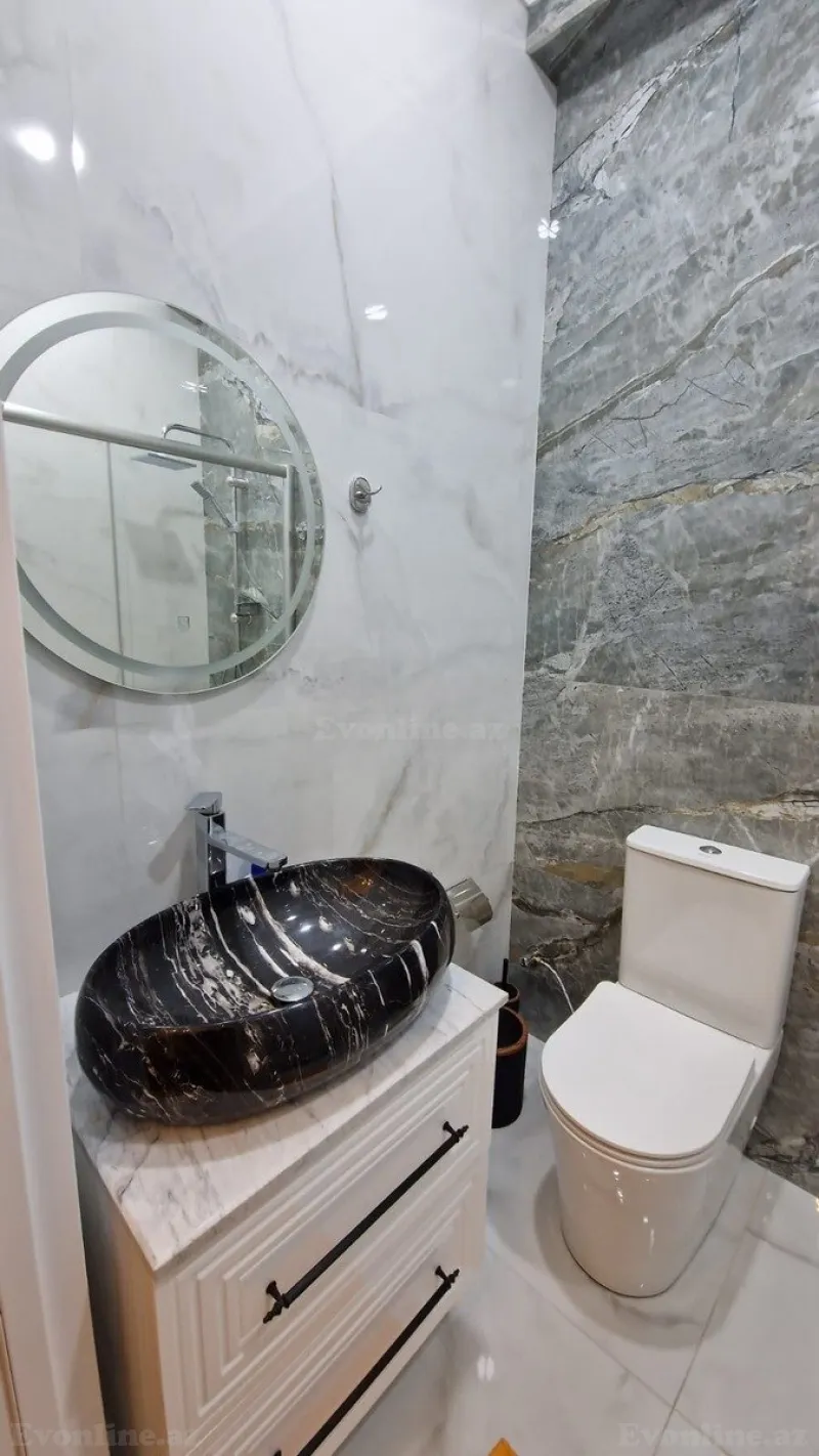 Kirayə verilir 2 otaqlı Mənzil Yeni tikili 60 m² Nərimanov r. - şəkil 18