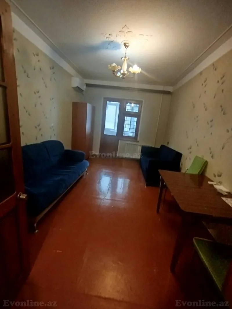 Kirayə verilir 1 otaqlı Mənzil Köhnə tikili 50 m² Yeni Yasamal - şəkil 2