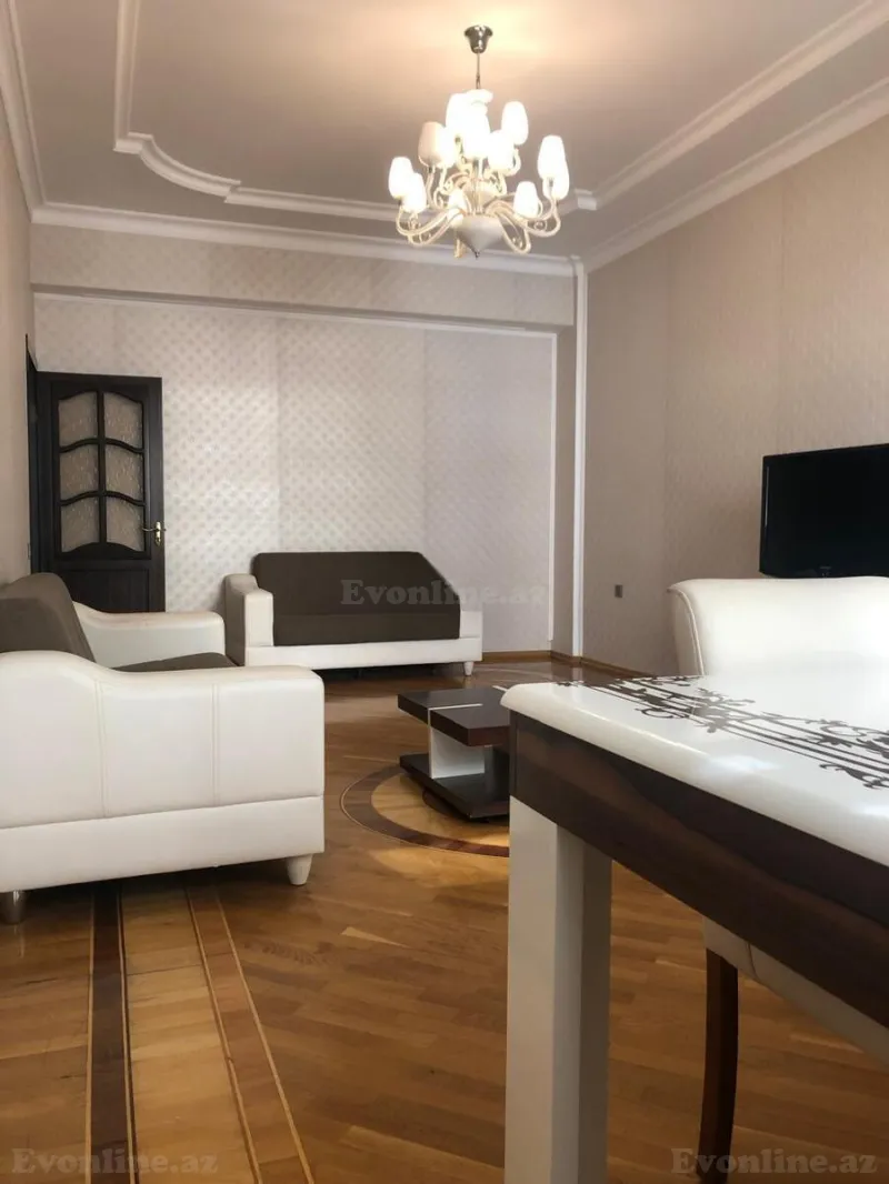 Kirayə verilir 3 otaqlı Mənzil Yeni tikili 110 m² Nizami m. - şəkil 2