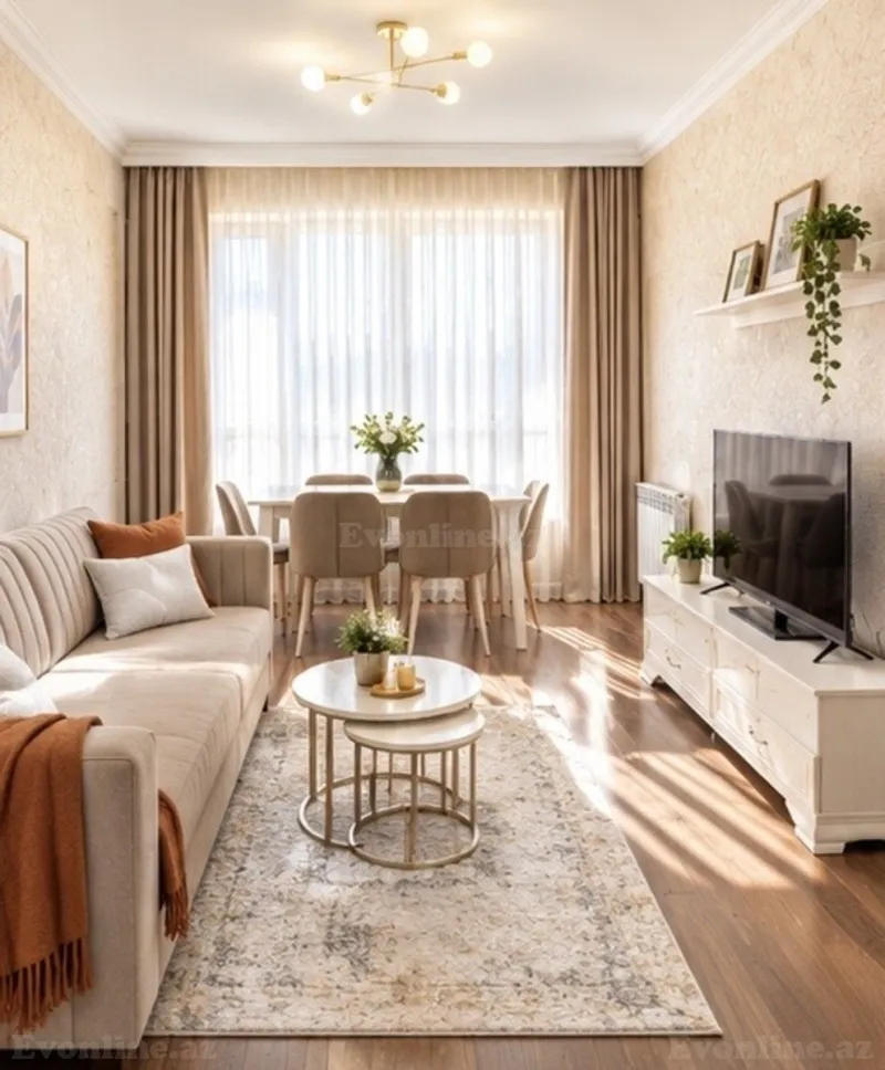 Kirayə verilir 2 otaqlı Mənzil Yeni tikili 70 m² 20 Yanvar m. - şəkil 2
