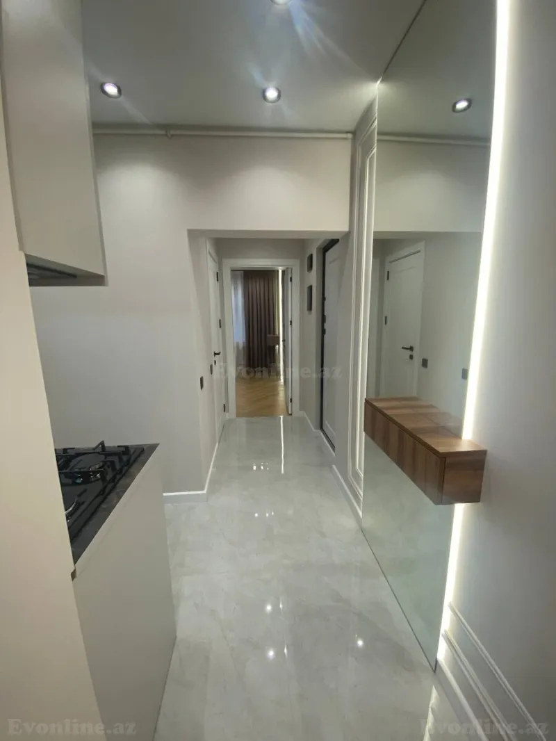 Satılır 2 otaqlı Mənzil Yeni tikili 56 m² 9-cu mikrorayon - şəkil 2