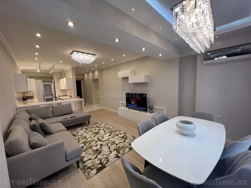 Kirayə verilir 3 otaqlı Mənzil Yeni tikili 120 m² Xətai r. - şəkil 5