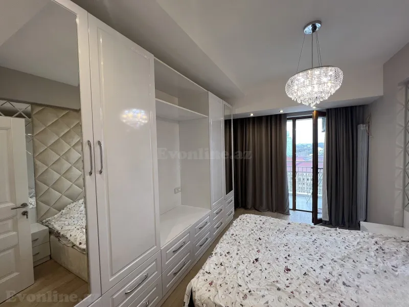 Kirayə verilir 3 otaqlı Mənzil Yeni tikili 120 m² Xətai r. - şəkil 11
