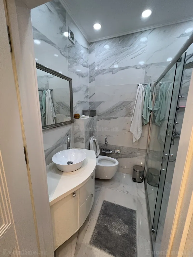 Kirayə verilir 3 otaqlı Mənzil Yeni tikili 120 m² Xətai r. - şəkil 18