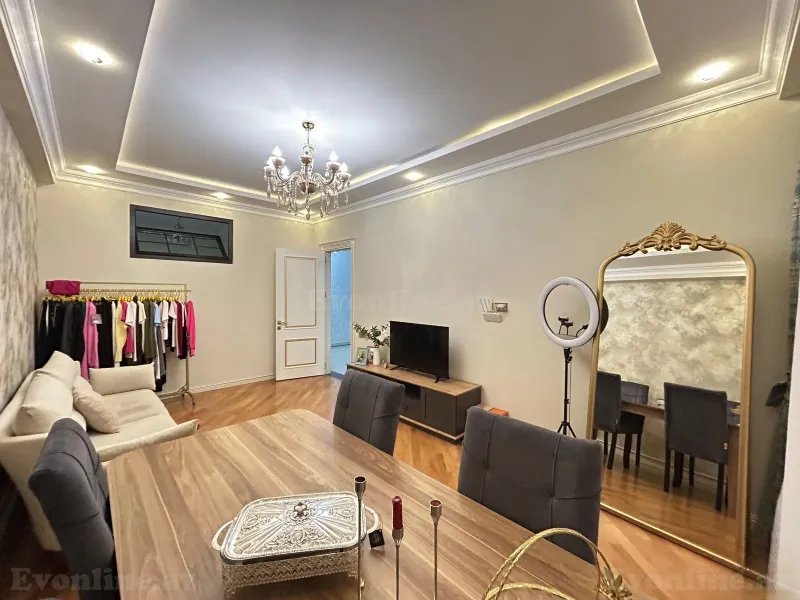 Kirayə verilir 2 otaqlı Mənzil Yeni tikili 80 m² Neftçilər m. - şəkil 2