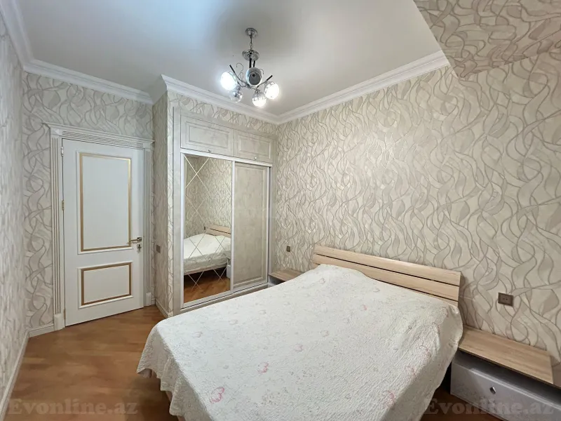 Kirayə verilir 2 otaqlı Mənzil Yeni tikili 80 m² Neftçilər m. - şəkil 3