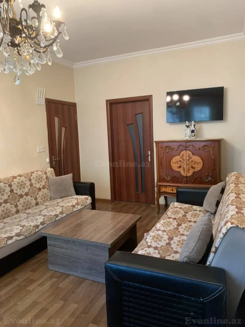 2 otaqlı Mənzil 50 m² Memar Əcəmi m. Kirayə verilir