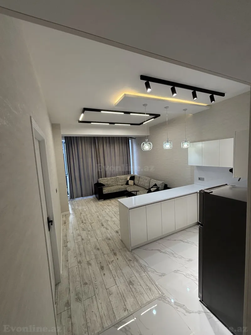 Kirayə verilir 2 otaqlı Mənzil Yeni tikili 60 m² Böyükşor - şəkil 2
