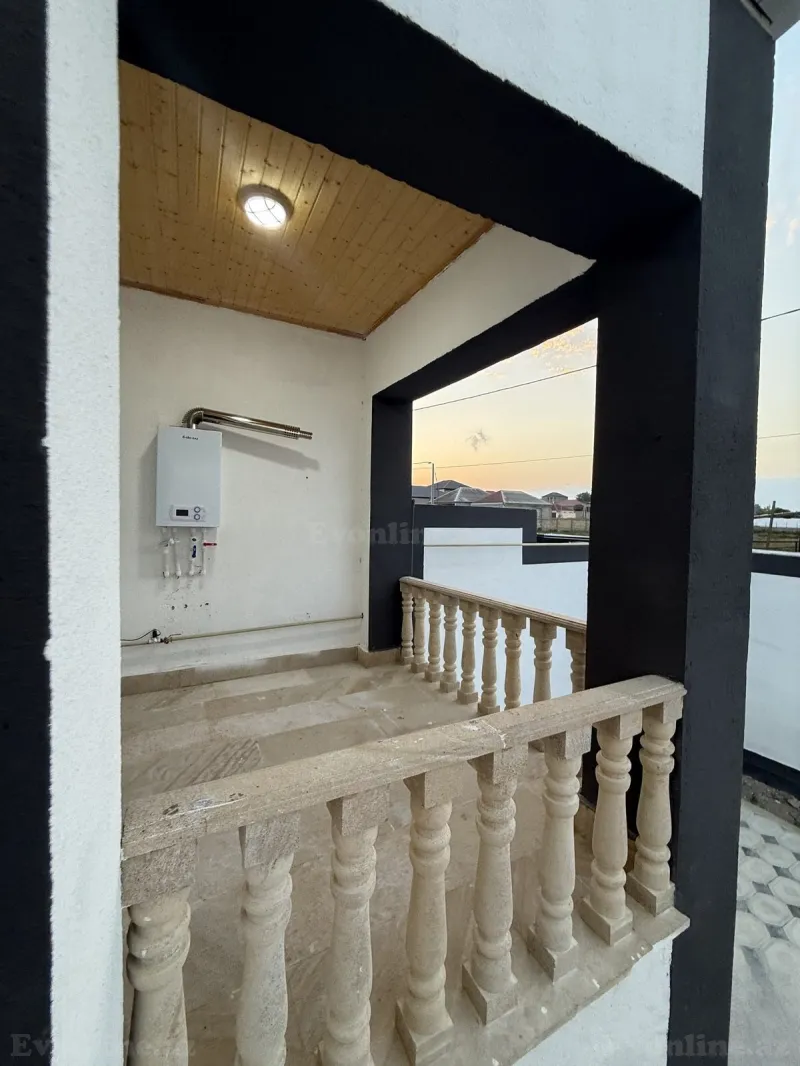 Satılır 3 otaqlı Həyət evi 100 m² Abşeron r. - şəkil 9