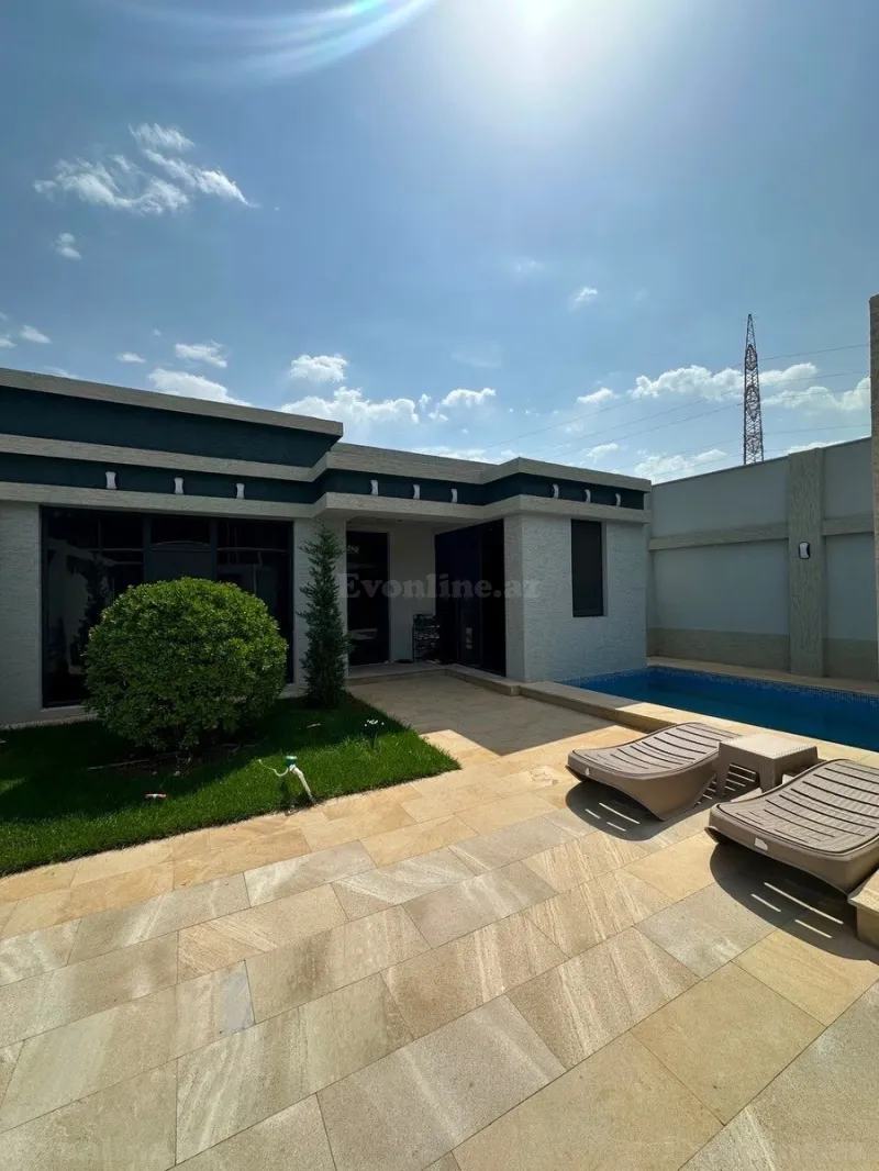 Kirayə verilir 4 otaqlı Həyət evi 100 m² Mərdəkan - şəkil 2