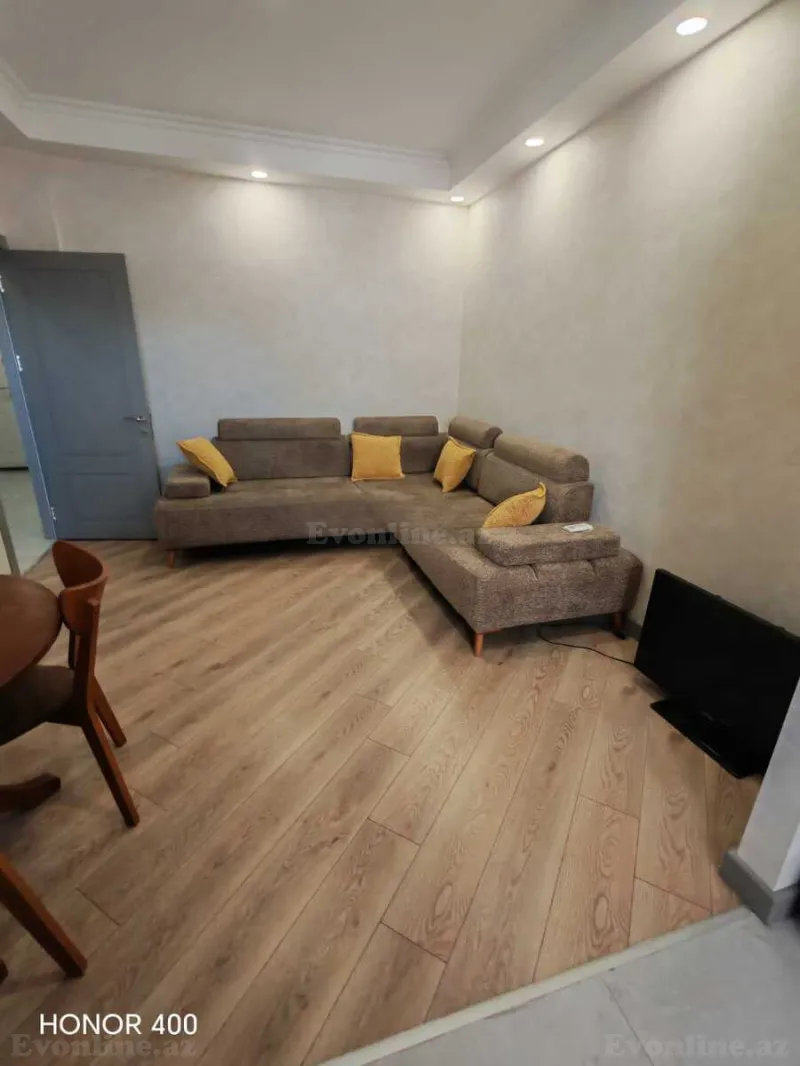 Kirayə verilir 2 otaqlı Mənzil Yeni tikili 60 m² Dərnəgül m. - şəkil 2