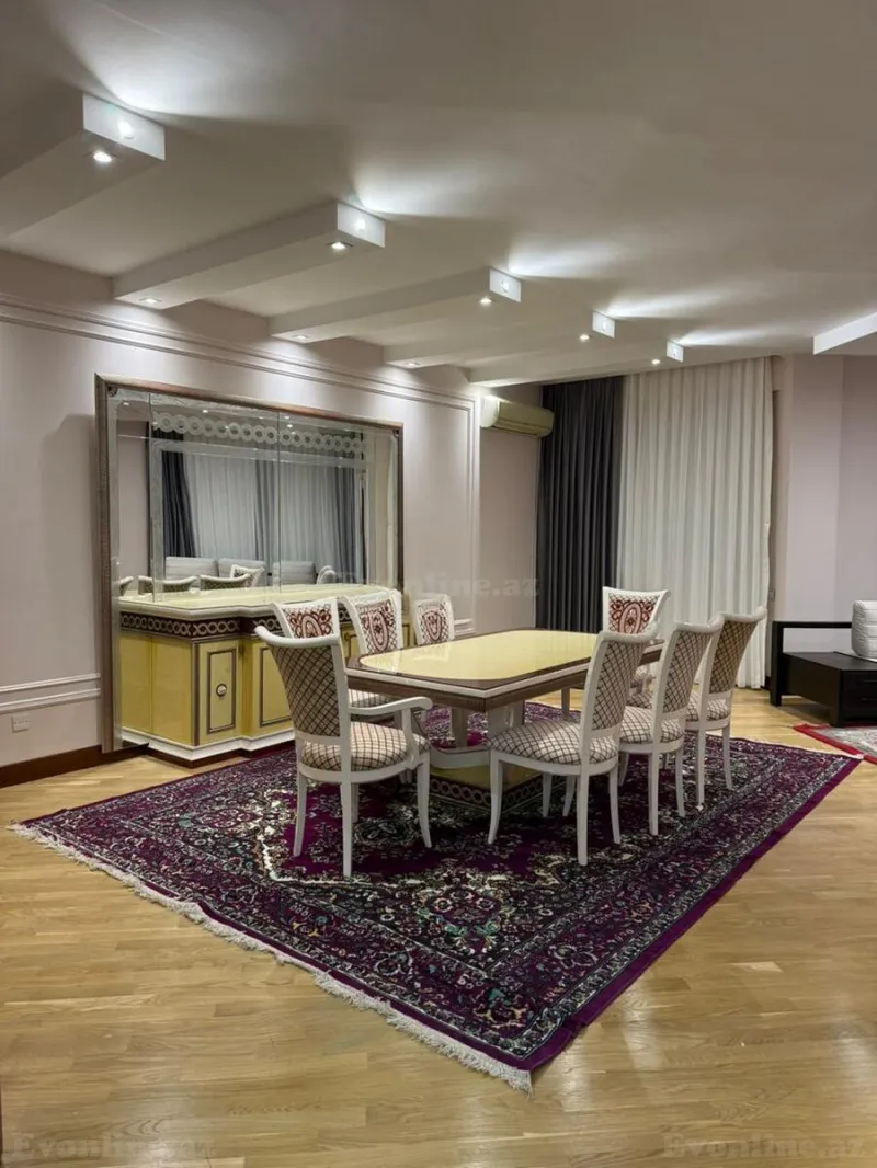 Kirayə verilir 4 otaqlı Mənzil Yeni tikili 240 m² Nəsimi r. - şəkil 4