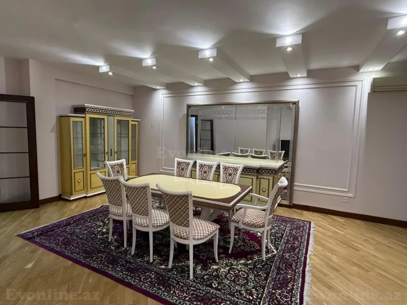 Kirayə verilir 4 otaqlı Mənzil Yeni tikili 240 m² Nəsimi r. - şəkil 5