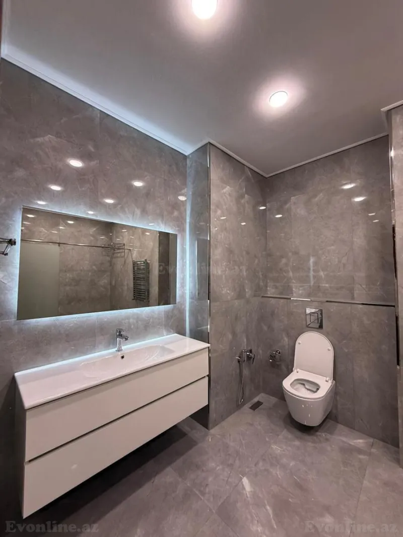 Kirayə verilir 4 otaqlı Mənzil Yeni tikili 240 m² Nəsimi r. - şəkil 9