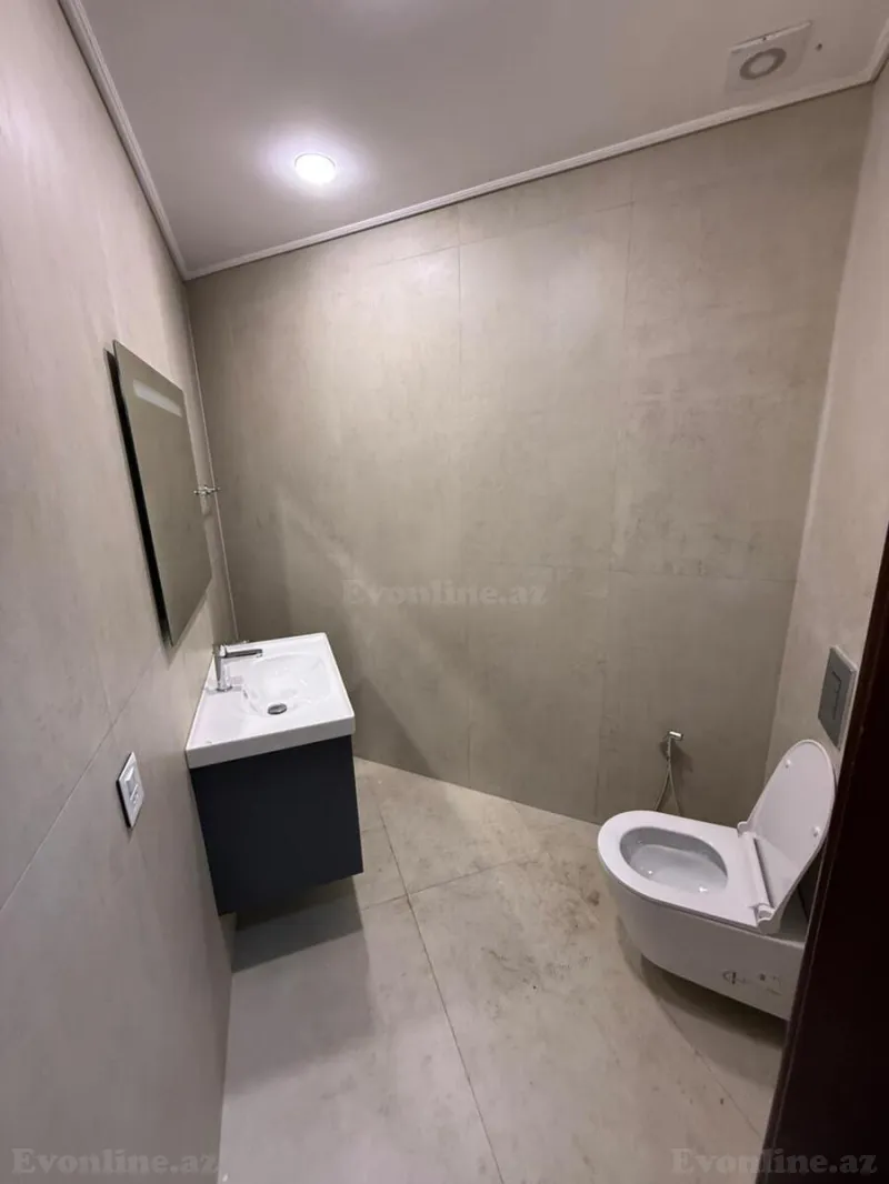 Kirayə verilir 4 otaqlı Mənzil Yeni tikili 240 m² Nəsimi r. - şəkil 11