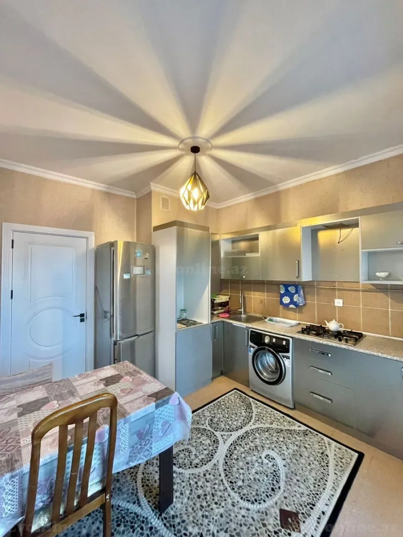Kirayə verilir 2 otaqlı Mənzil Yeni tikili 90 m² Bakmil m. - şəkil 7