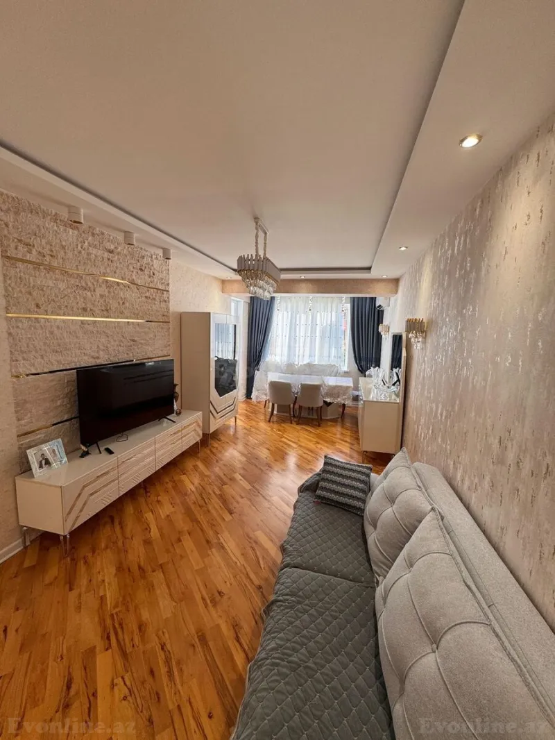 Satılır 4 otaqlı Mənzil Yeni tikili 135 m² Həzi Aslanov - şəkil 2