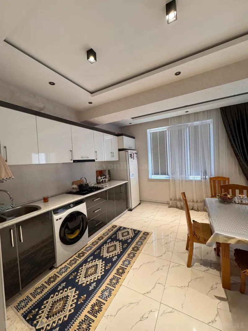 Satılır 4 otaqlı Mənzil Yeni tikili 135 m² Həzi Aslanov - şəkil 3