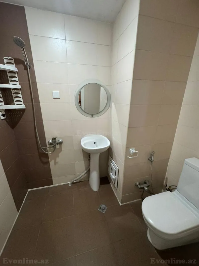 Kirayə verilir 2 otaqlı Mənzil Yeni tikili 80 m² Nərimanov r. - şəkil 6