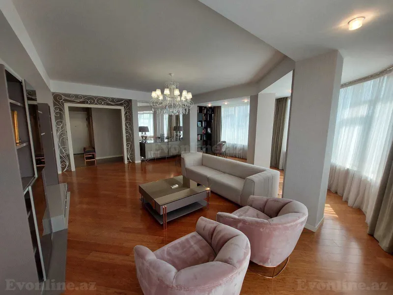 Kirayə verilir 3 otaqlı Mənzil Yeni tikili 150 m² Elmlər Akademiyası m. - şəkil 2