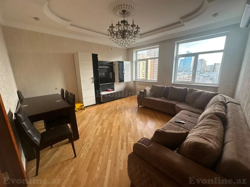 Kirayə verilir 2 otaqlı Mənzil Yeni tikili 95 m² Xətai r. - şəkil 3