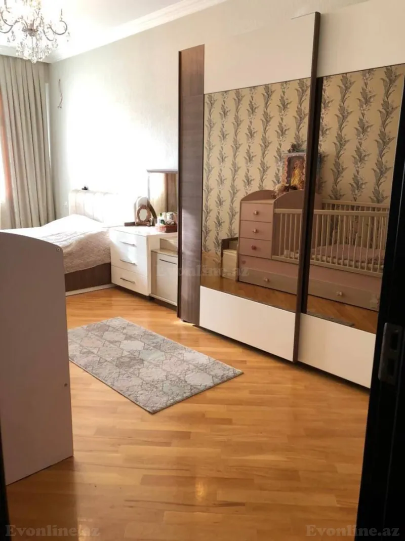 Kirayə verilir 3 otaqlı Mənzil Yeni tikili 140 m² Qara Qarayev m. - şəkil 13