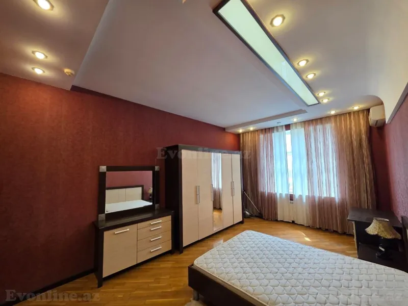 Kirayə verilir 3 otaqlı Mənzil Yeni tikili 145 m² Nizami m. - şəkil 6