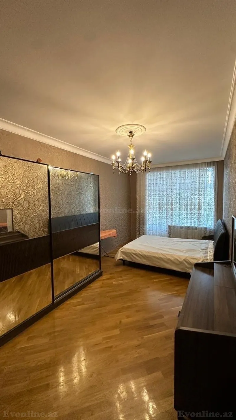 Kirayə verilir 3 otaqlı Mənzil Yeni tikili 170 m² Nizami m. - şəkil 4