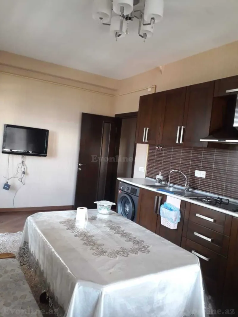 Kirayə verilir 3 otaqlı Mənzil Yeni tikili 115 m² Xətai r. - şəkil 3