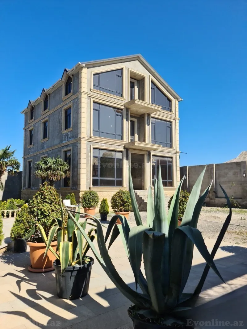 Satılır 10 otaqlı Həyət evi 550 m² 8-ci mikrorayon - şəkil 2