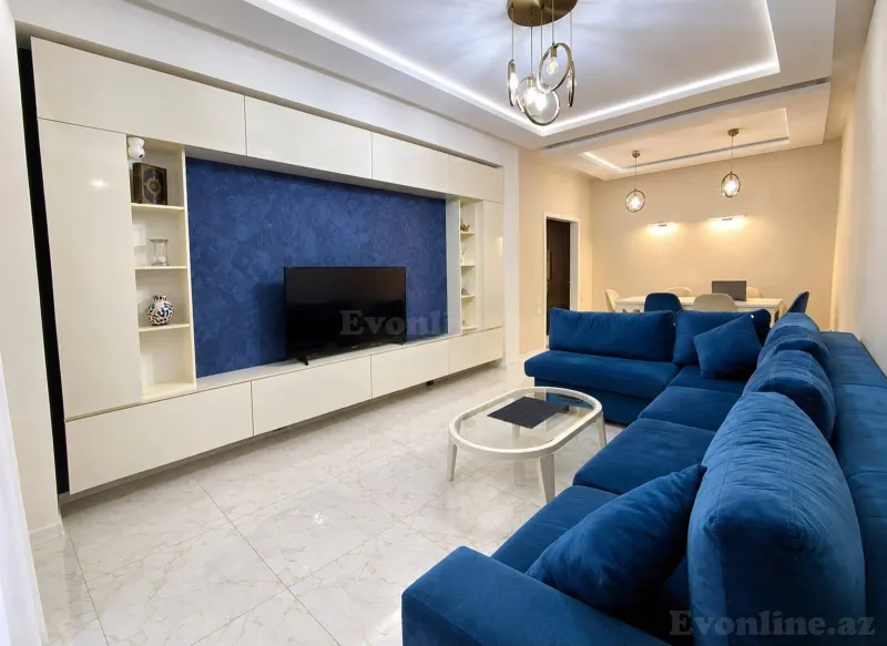 Satılır 2 otaqlı Mənzil Yeni tikili 90 m² Elmlər Akademiyası m. - şəkil 3
