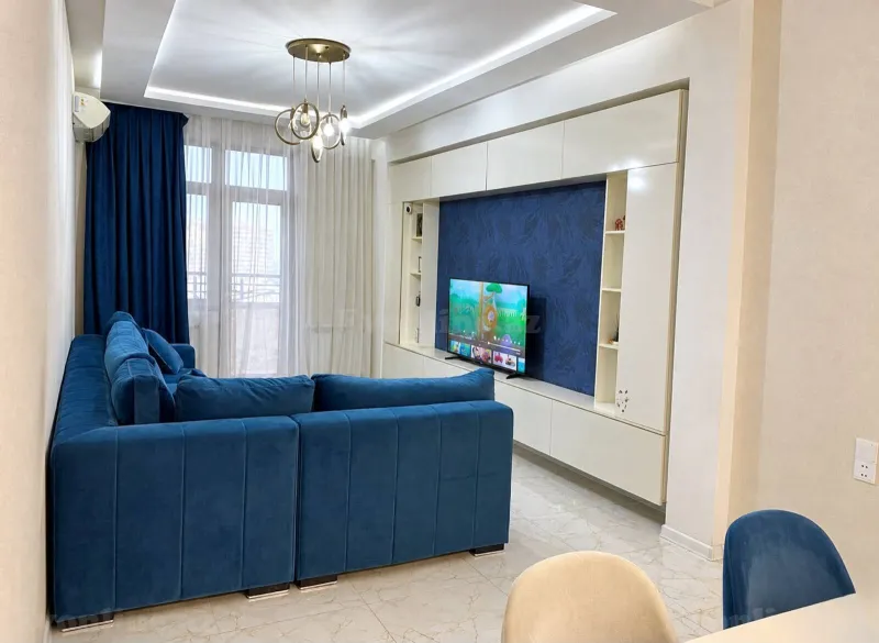 Satılır 2 otaqlı Mənzil Yeni tikili 90 m² Elmlər Akademiyası m. - şəkil 4