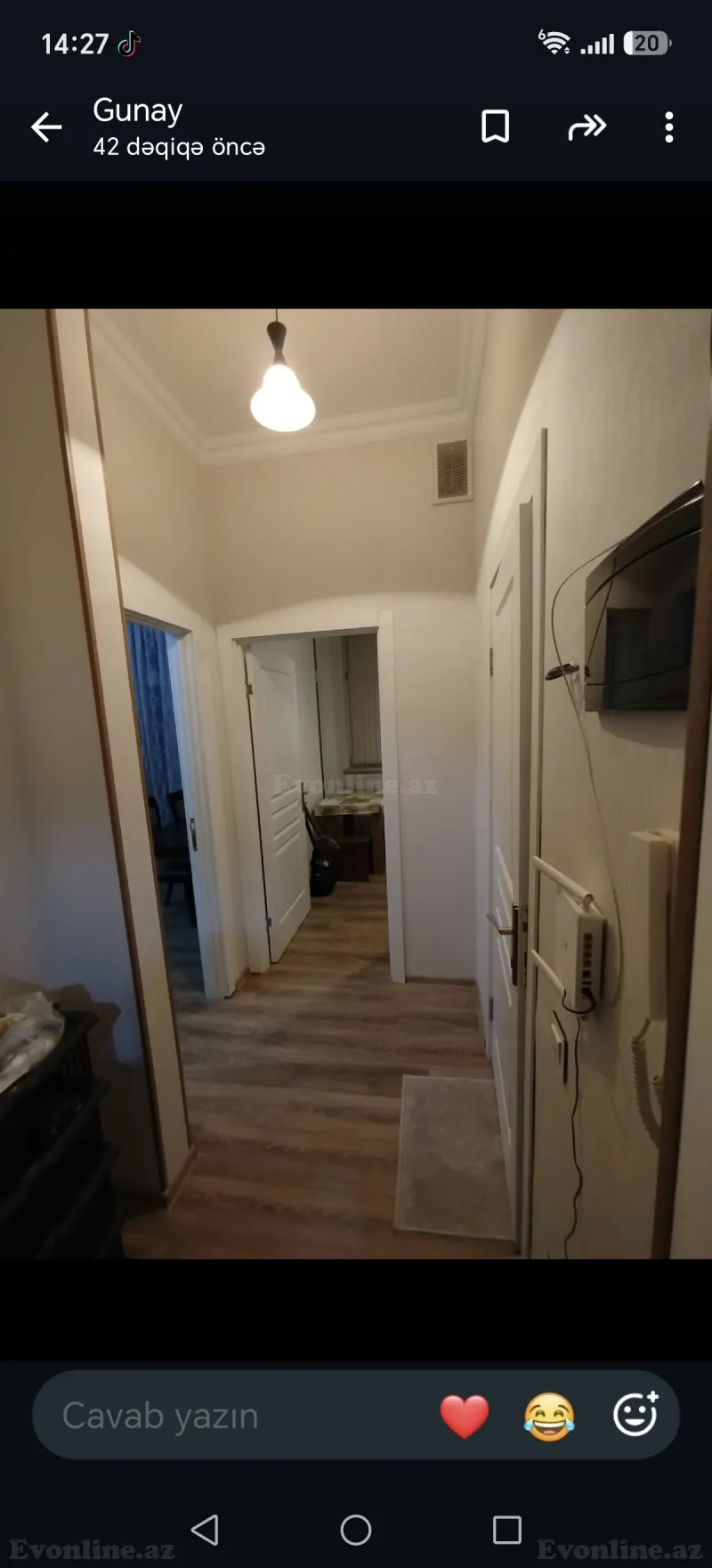 1 otaqlı Mənzil 37 m² Sumqayıt Satılır