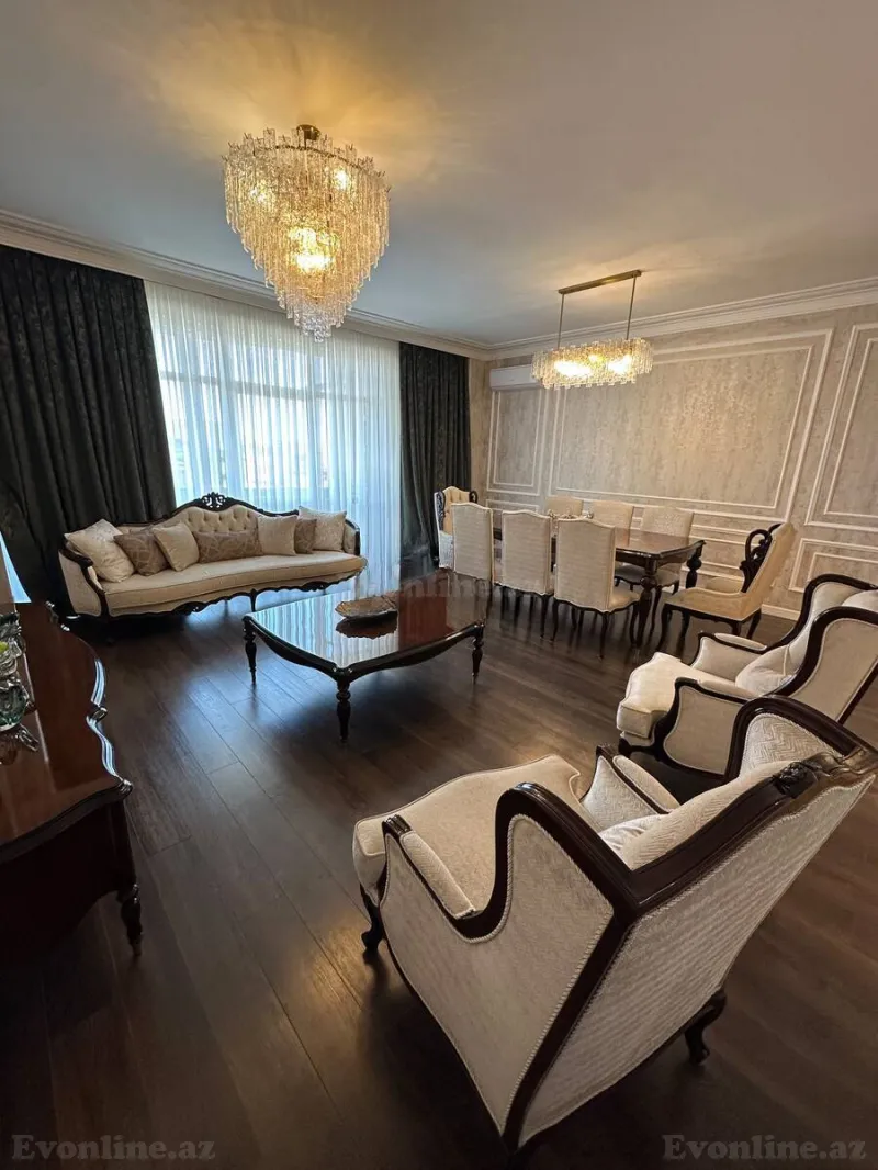 Satılır 5 otaqlı Mənzil Yeni tikili 265 m² 8 Noyabr m. - şəkil 2