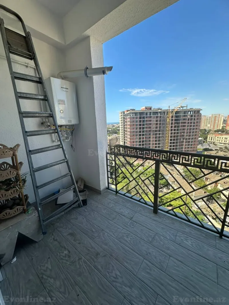 Kirayə verilir 2 otaqlı Mənzil Yeni tikili 70 m² Qara Qarayev m. - şəkil 16