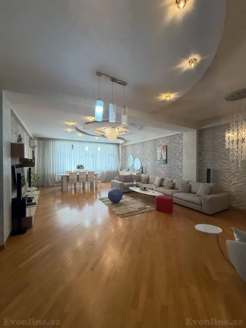 Satılır 5 otaqlı Mənzil Yeni tikili 202 m² Xətai m. - şəkil 2