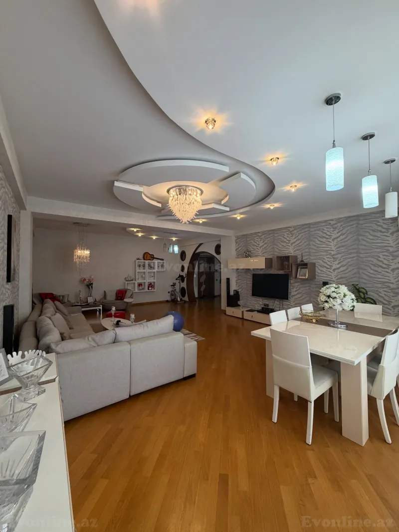 Satılır 5 otaqlı Mənzil Yeni tikili 202 m² Xətai m. - şəkil 3