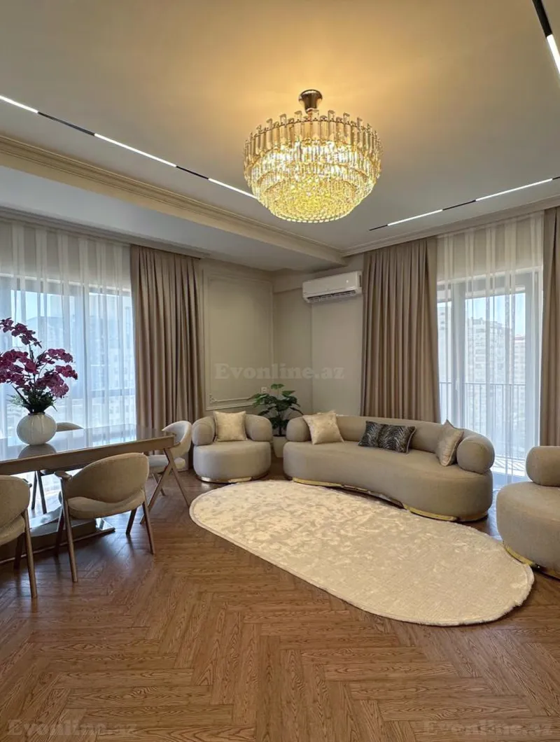 Satılır 3 otaqlı Mənzil Yeni tikili 128 m² Xətai m. - şəkil 3