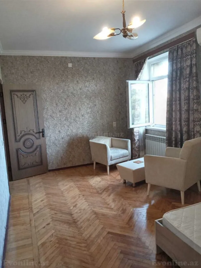 Kirayə verilir 2 otaqlı Mənzil Köhnə tikili 40 m² Elmlər Akademiyası m. - şəkil 2