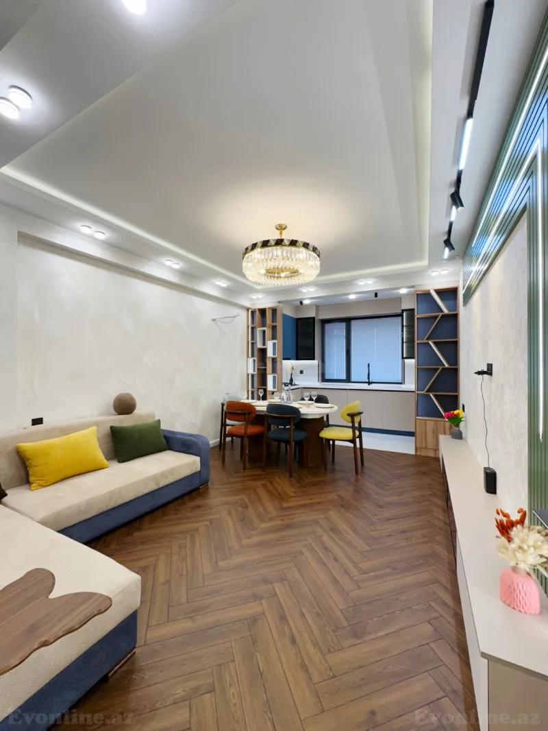 Satılır 3 otaqlı Mənzil Yeni tikili 110 m² Gəncə pr. - şəkil 2