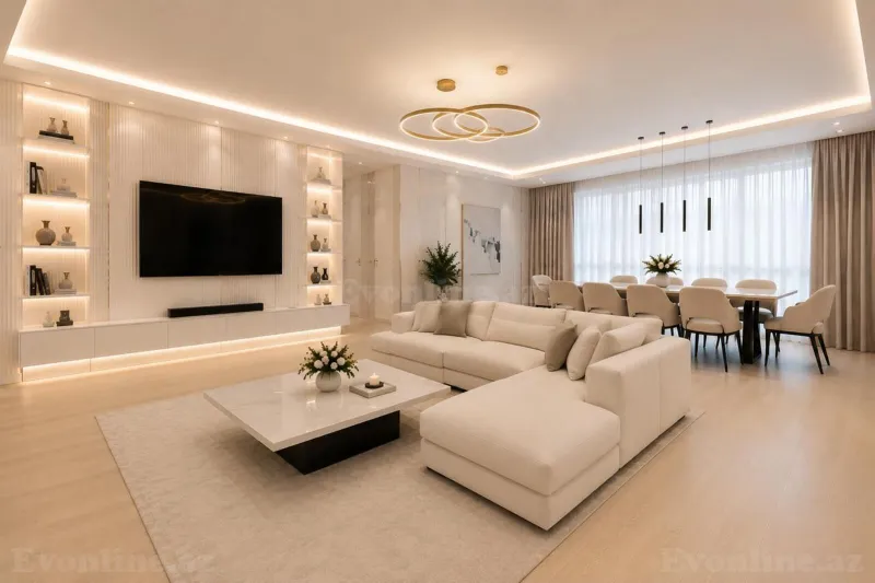 3 otaqlı Mənzil 150 m² Ağ şəhər Kirayə verilir