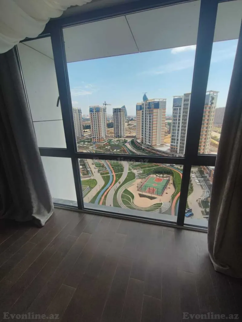 Kirayə verilir 4 otaqlı Mənzil Yeni tikili 129 m² Bakmil m. - şəkil 3