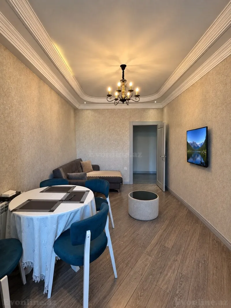 Kirayə verilir 2 otaqlı Mənzil Yeni tikili 60 m² Nəriman Nərimanov m. - şəkil 3