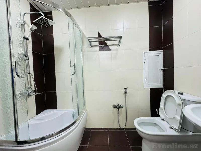 Kirayə verilir 2 otaqlı Mənzil Yeni tikili 75 m² Nəsimi r. - şəkil 13