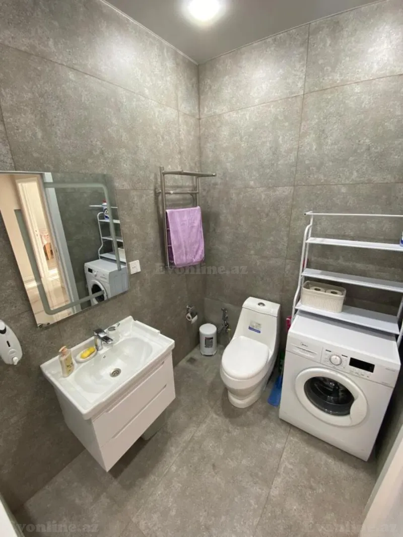 Kirayə verilir 2 otaqlı Mənzil Yeni tikili 64 m² 8 Noyabr m. - şəkil 11