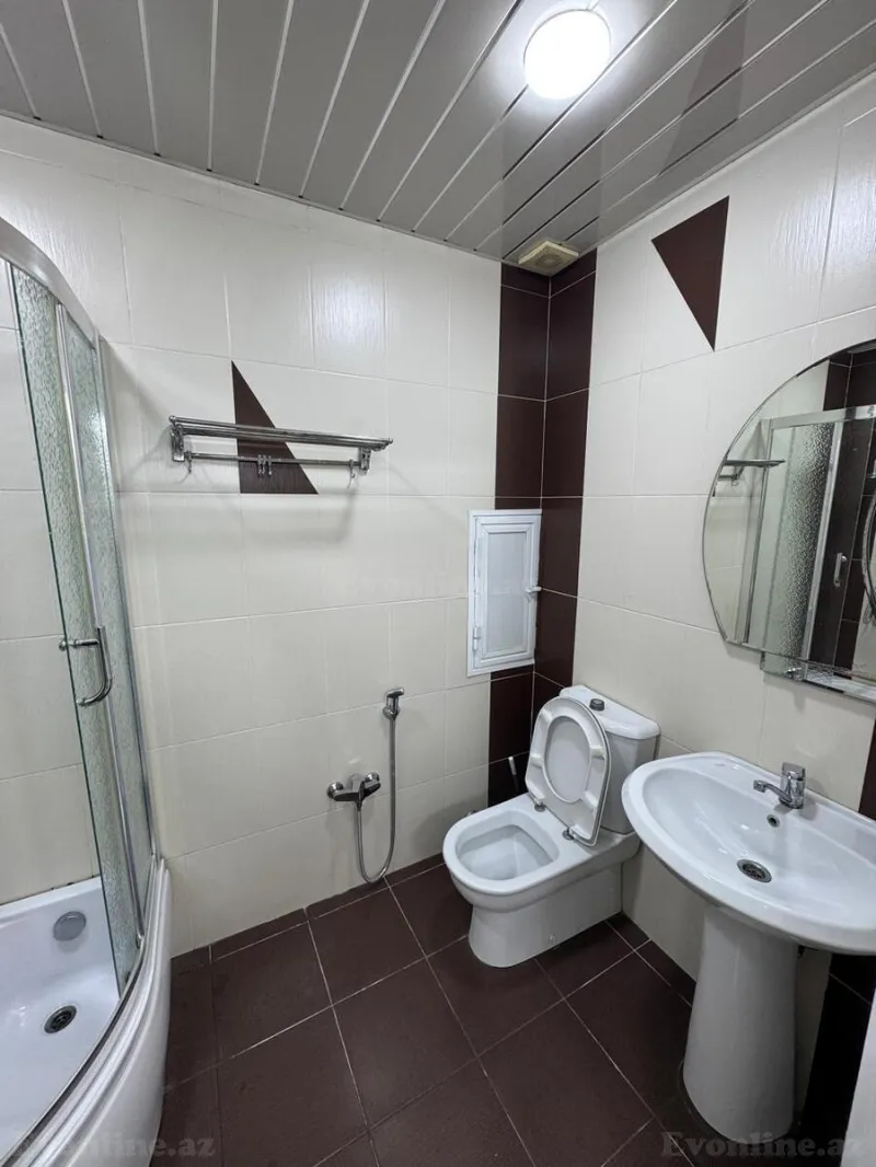 Kirayə verilir 2 otaqlı Mənzil Yeni tikili 75 m² Nəsimi r. - şəkil 10
