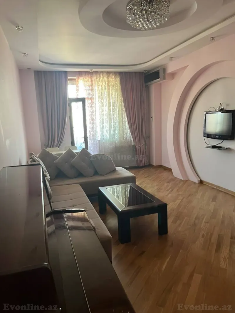 Kirayə verilir 2 otaqlı Mənzil Yeni tikili 90 m² Nəriman Nərimanov m. - şəkil 2