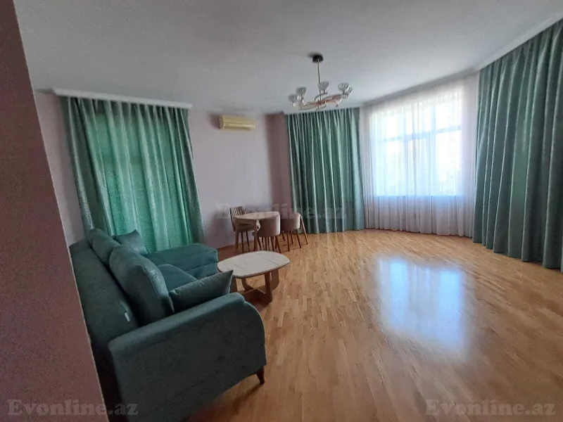 Kirayə verilir 2 otaqlı Mənzil Yeni tikili 107 m² Gənclik m. - şəkil 3