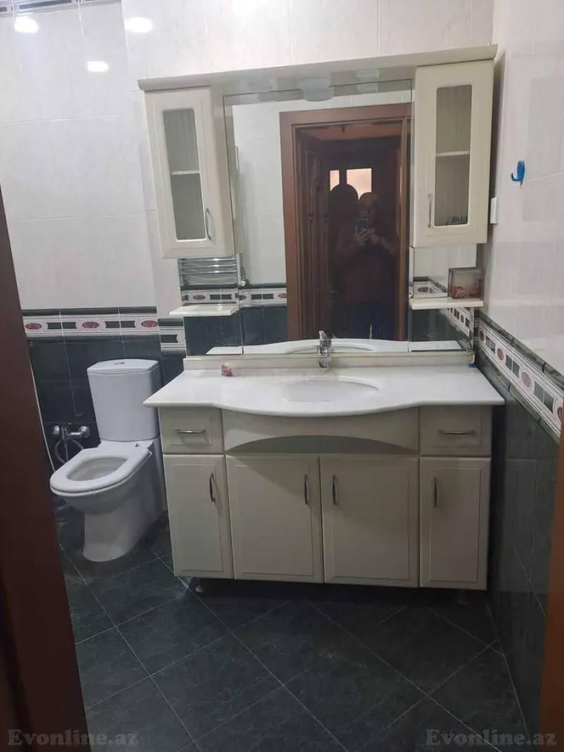 Kirayə verilir 3 otaqlı Mənzil Yeni tikili 125 m² Nəsimi r. - şəkil 13