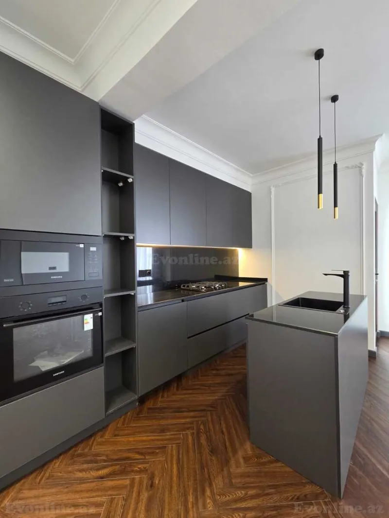 Satılır 3 otaqlı Mənzil Yeni tikili 142 m² Nəsimi r. - şəkil 8